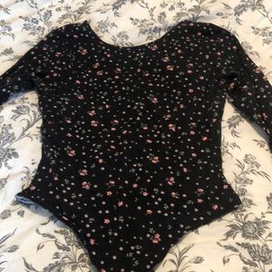 Long sleeve body suit